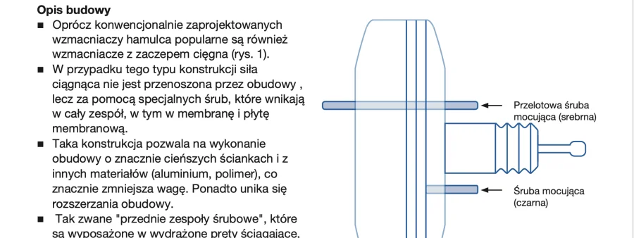 Podgląd noty: Wzmacniacz siły hamowania